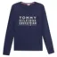Tommy Hilfiger Women's Paris Studded Logo Long Sleeve T-Shirt - Desert Sky